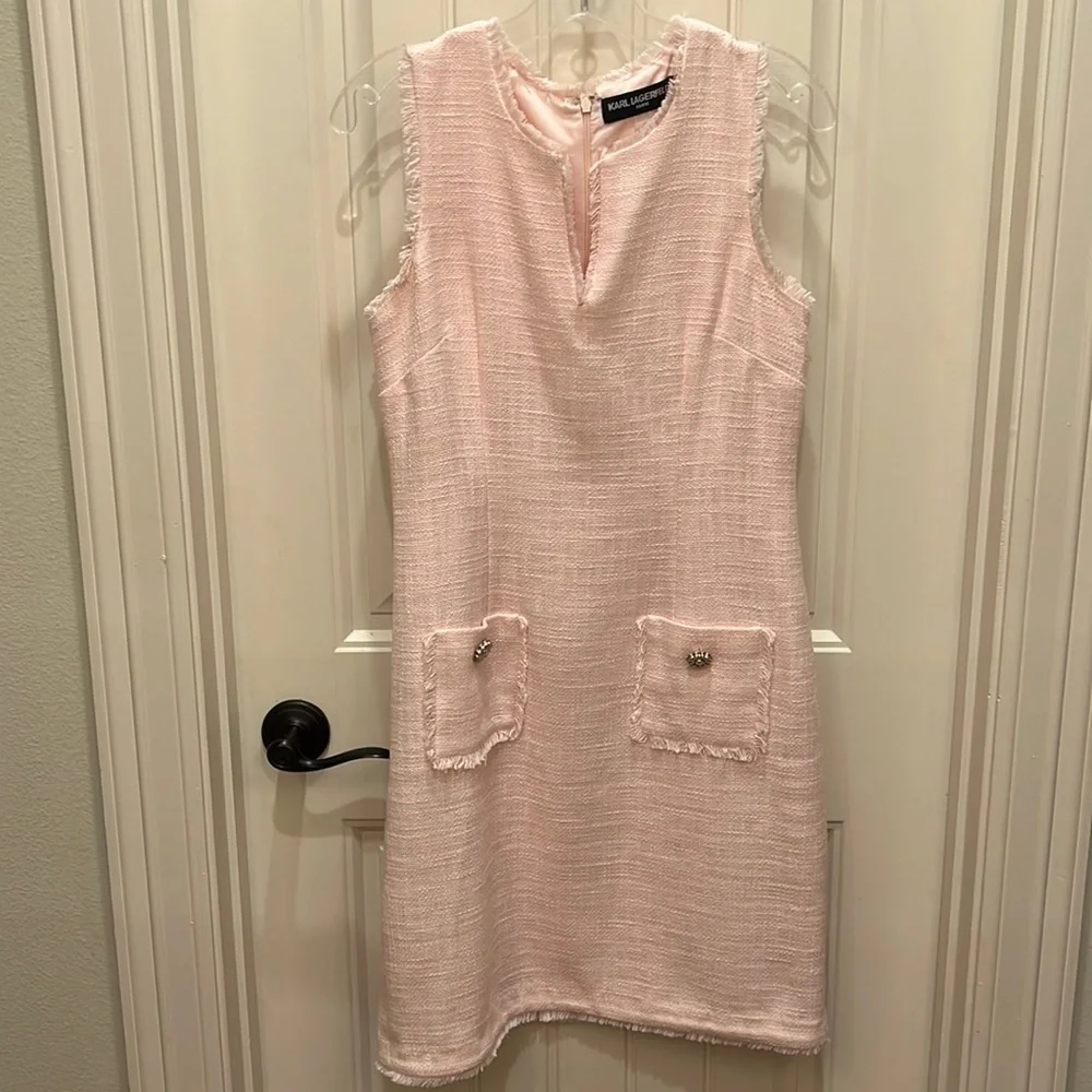 Karl Lagerfeld tweed dress - Picture 1 of 1